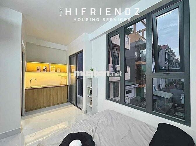 CHO THUÊ PHÒNG KHÔNG CÓ GÁC BAN CÔNG ĐÓN GIÓ FULL NỘI THẤT MỚI XÂY