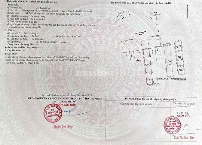 Bán nhà Trần Quang Khải, Quận 1, diện tích 96m², 5 tầng, giá 35 tỷ