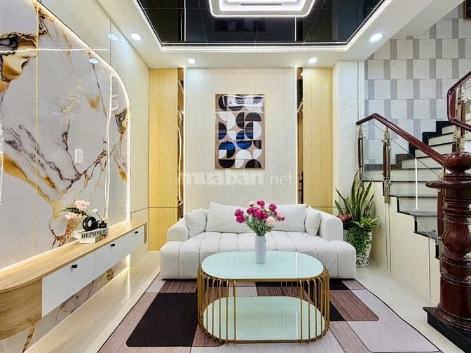 Bán nhà hẻm xe hơi 1 sẹc đường Lê Đức Thọ, P.16, 3,8 x 11, giá 4.4 tỷ