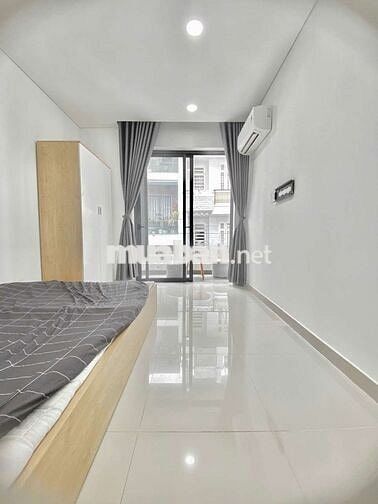 Cho thuê căn 1PN balcony FullNT kề Phú Mỹ Hưng, Khu Chế Xuất Tân Thuận