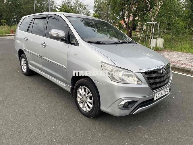 Toyota Innova 2014E 2.0 MT - 123 km