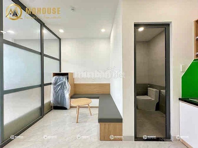 CĂN HỘ 1 PHÒNG NGỦ - BAN CÔNG - MÁY GIẶT RIÊNG - FULL NỘI THẤT