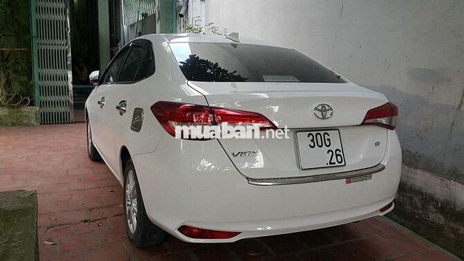 Toyota Vios 2019 1.5G CVT - 37800 km