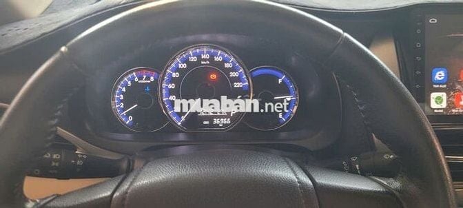 Toyota Vios 2019 1.5G CVT - 37800 km