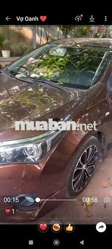 Toyota Altis 2016 Nâu đồng