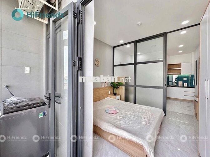 CHO THUÊ CĂN STUDIO 1PN TÁCH BẾP CÓ BANCOL THOÁNG MÁT NGAY HỒ ĐẮC DI.