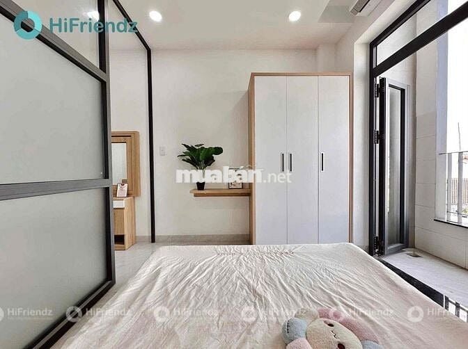 CHO THUÊ CĂN STUDIO 1PN TÁCH BẾP CÓ BANCOL THOÁNG MÁT NGAY HỒ ĐẮC DI.