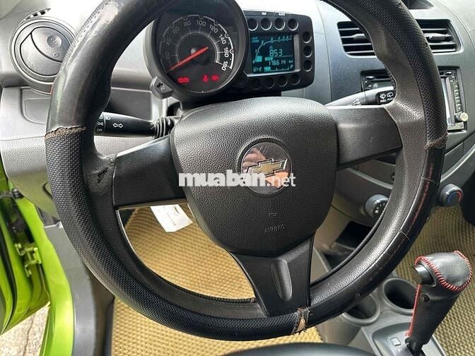 Chevrolet Spark Van 2011 Đk 2015 1.0AT Xanh Nhập