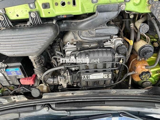 Chevrolet Spark Van 2011 Đk 2015 1.0AT Xanh Nhập