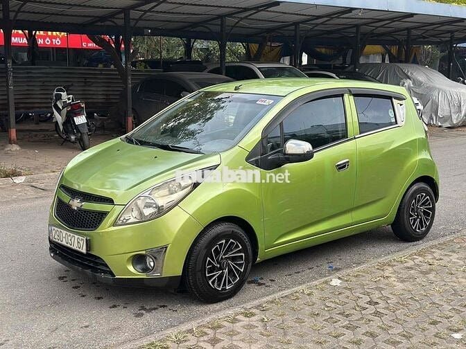 Chevrolet Spark Van 2011 Đk 2015 1.0AT Xanh Nhập