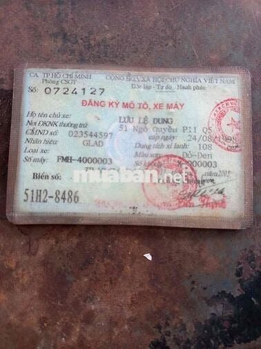 Xe wave chạy tốt. giấy tờ đầy đủ