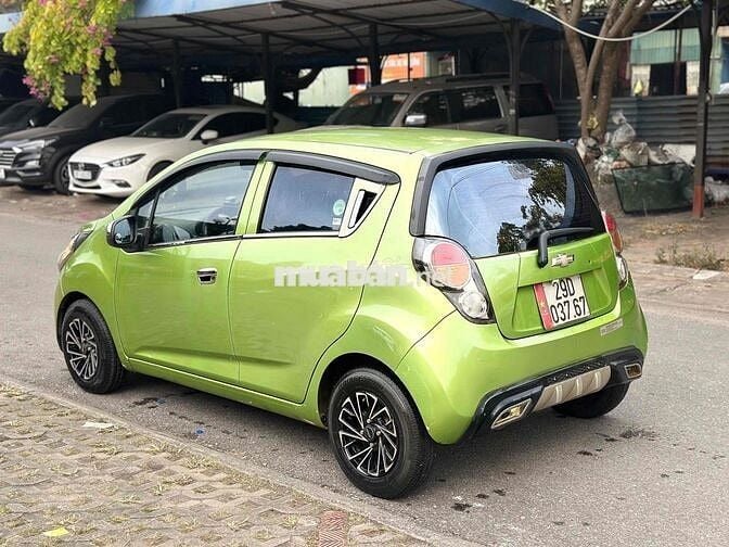 Chevrolet Spark Van 2011 Đk 2015 1.0AT Xanh Nhập