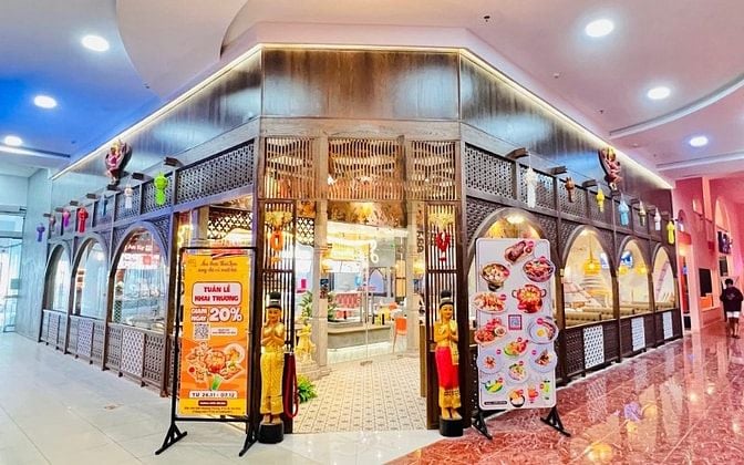 cho thuê gian hàng trong TTTM STARMART đường Quang Trung, Q.GV