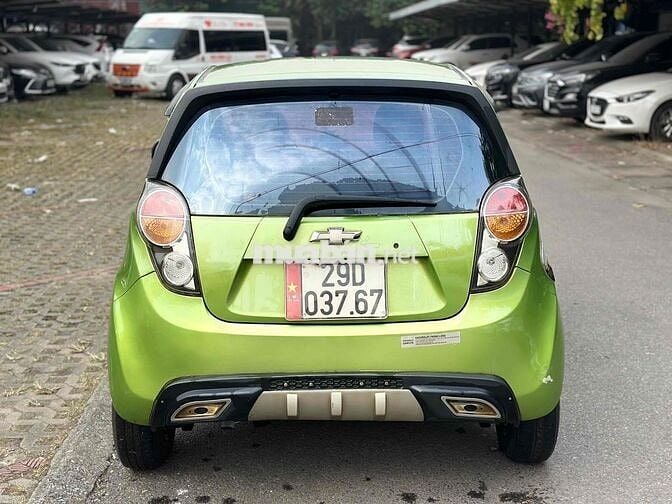 Chevrolet Spark Van 2011 Đk 2015 1.0AT Xanh Nhập