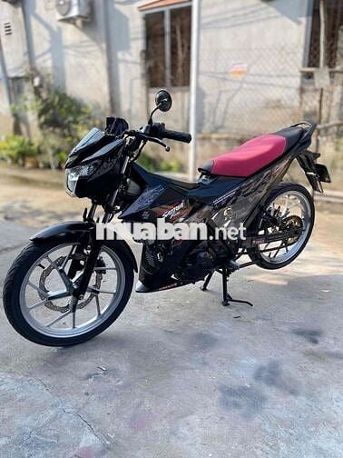 Suzuki Satria 2019 Đen Đỏ áo đẹo máy êm