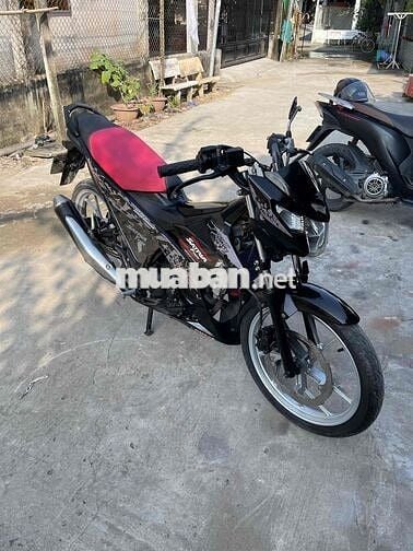 Suzuki Satria 2019 Đen Đỏ áo đẹo máy êm