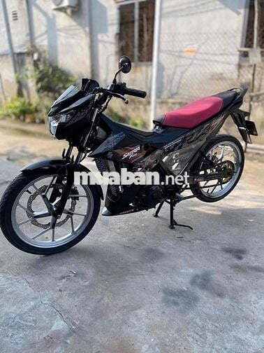 Suzuki Satria 2019 Đen Đỏ áo đẹo máy êm