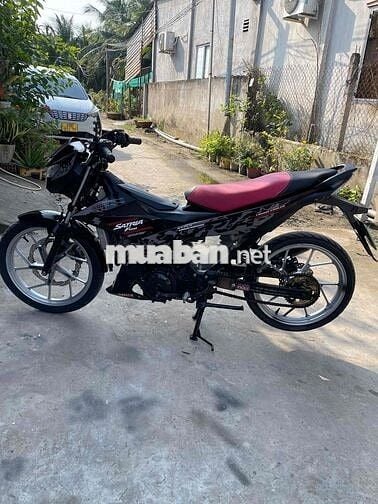 Suzuki Satria 2019 Đen Đỏ áo đẹo máy êm