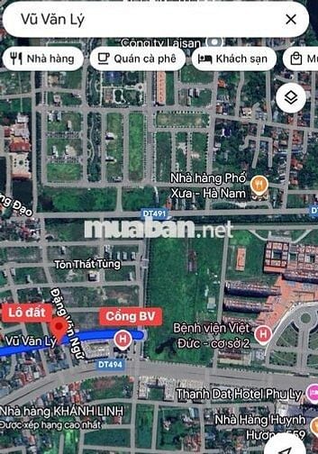 Hàng hiếm mặt phố Vũ Văn Lý, Phủ Lý, Hà Nam, 10 tỷ, 134m2