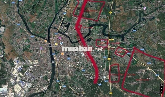 Cần bán lô đất tiềm năng cạnh đường 68m tại TDP Thá, TP Phủ Lý