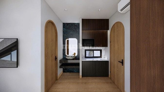 Cho thuê villa hồ bơi mới xây 4PN, giá 30tr có bếp và bồn tắm trong cá