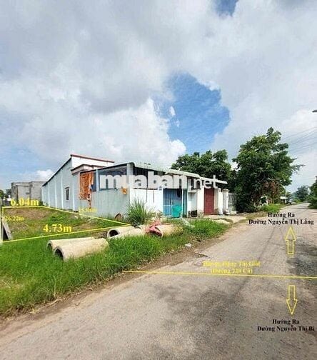 CHỦ NGỘP bán Gấp 139m2 530Tr Tân Phú Trung Củ Chi