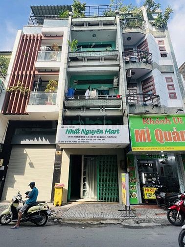 Hạ gấp 5 tỷ còn 17.5 tỷ MT Ngô Thị Thu Minh Q.Tân Bình,6 Tầng,HĐT 50tr