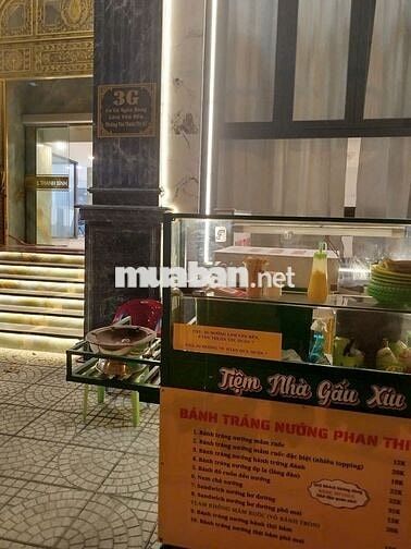 Share mặt bằng vỉa hè Lâm Văn Bền