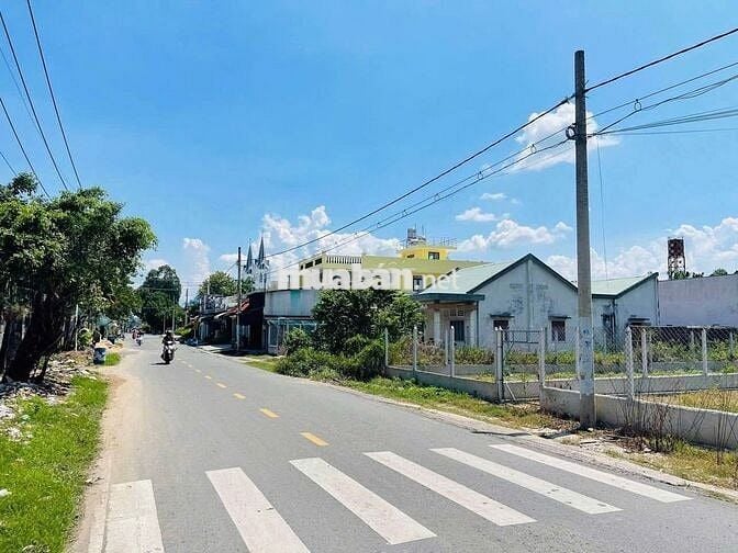 LÔ ĐẤT 2 MT ĐƯỜNG NHỰA TRẦN TỬ BÌNH, CỦ CHI, 430TR/180M2 FULL THỔ, SHR