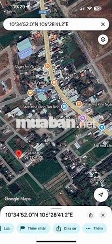 ngay kcn An Nhụt Tân , đối diện khu tái định cư  DT 118 m2 thổ cư rẻ