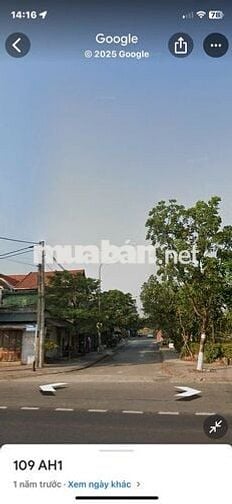 Loại đất ở (sổ đỏ mới cấp ), DT 228m2, đường Võ Hoành -Tứ Hạ Hương Trà