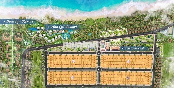 ✨ CHÍNH CHỦ - LÔ ĐẤT BIỂN TẠI KDC HÒA LỢI, TX SÔNG CẦU ✨