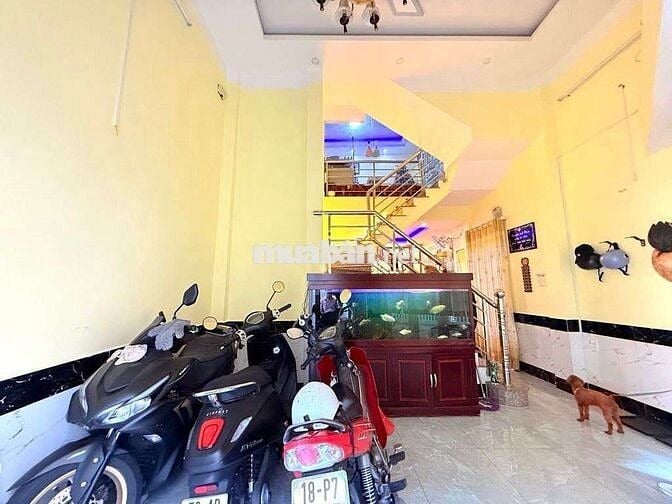 NHÀ ĐẸP GỐC 2 MẶT HẺM  -  4 TẦNG  -  3PN , 4WC  - GIÁ CHỈ 6,1 TỶ