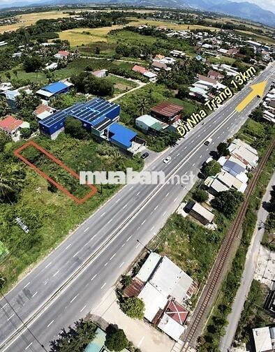 Đất 3 mặt tiền QL1A xã Suối Dầu, Khánh Hoà