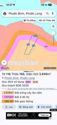 Bán đất view Hồ + Núi mặt tiền đường