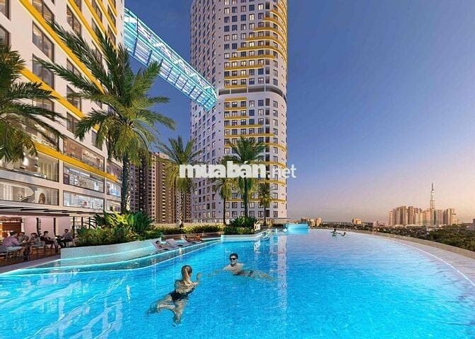 Hot Hit dự án mới nhất Bcons Center City, 44m2 1PN 1WC, Giá 2,420 tỷ