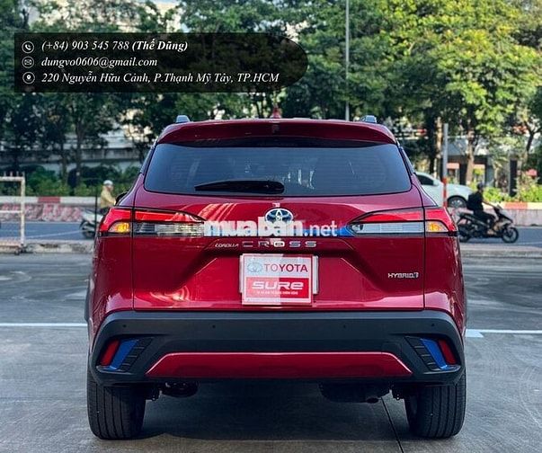 Toyota Corolla Cross 2021 HEV 25.000km Đỏ
