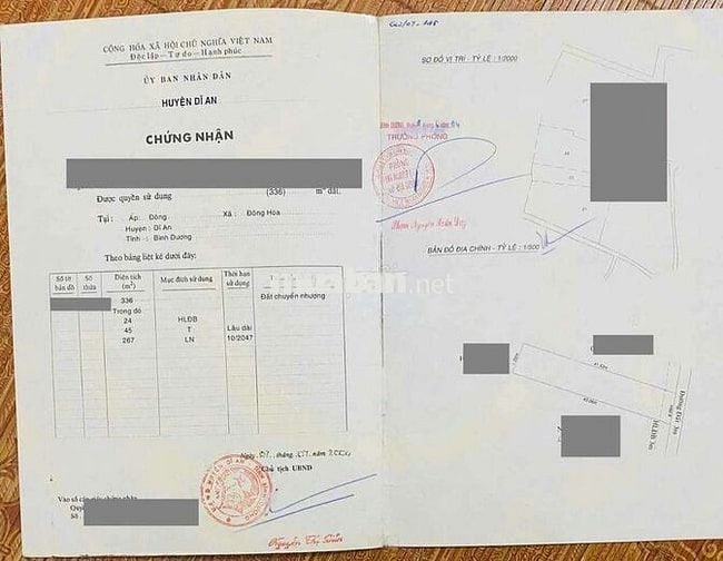 Đất đẹp xây biệt thự 660m ngang 16m gần chợ Đông Hòa Dĩ An