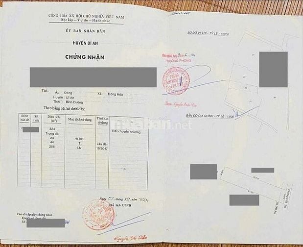 Đất đẹp xây biệt thự 660m ngang 16m gần chợ Đông Hòa Dĩ An