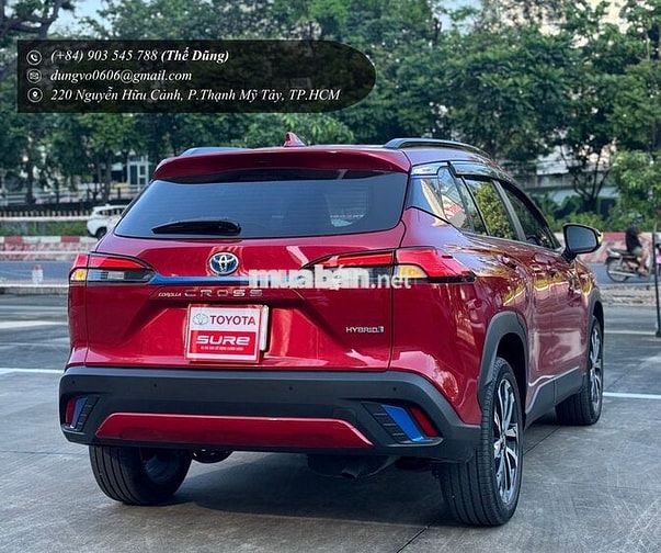 Toyota Corolla Cross 2021 HEV 25.000km Đỏ