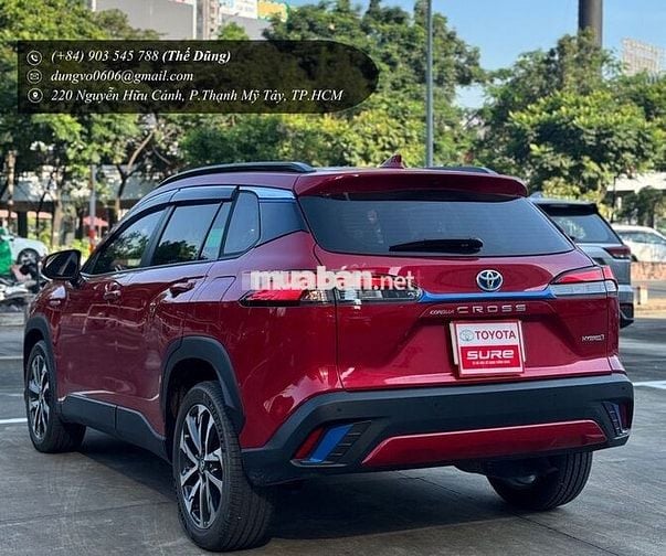 Toyota Corolla Cross 2021 HEV 25.000km Đỏ