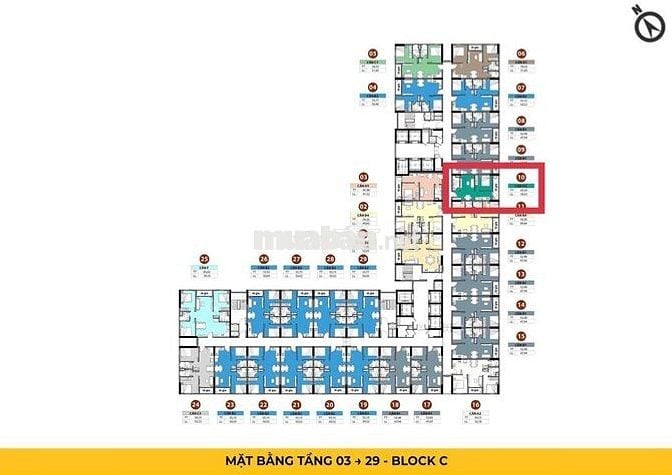 Hot Hit dự án mới nhất Bcons Center City, 44m2 1PN 1WC, Giá 2,420 tỷ