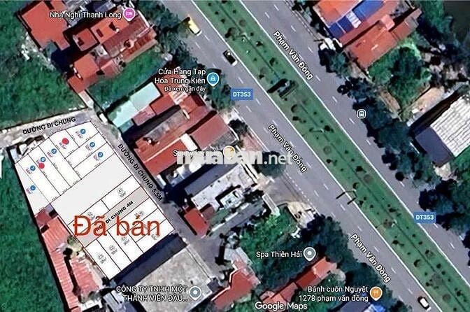 Chính chủ cần tiền bán gấp mảnh đât 64m2 tuyến 2 đường 353