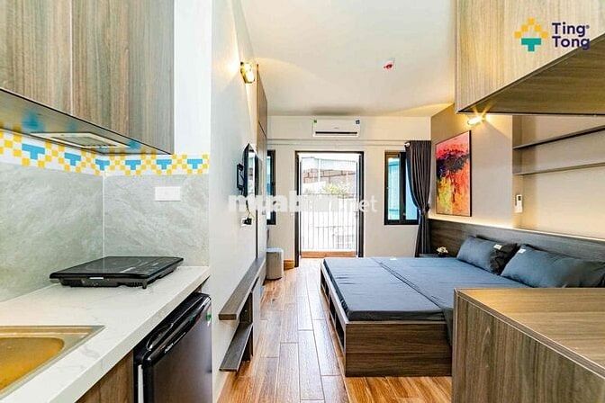 STUDIO CAO CẤP FULL ĐỒ BAN CÔNG THOÁNG