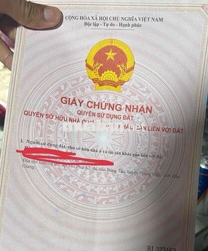 đất cây lâu năm, tiếp giáp lộ nhựa oto, cách trung tâm Búng Tàu 1km