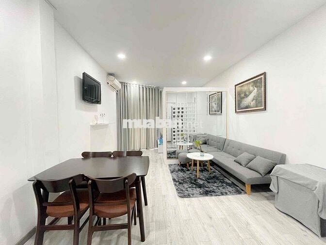 Căn hộ mini Full nội thất Ban công mặt tiền Nguyễn Trãi gần BV An Bình