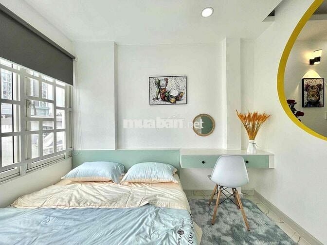 Cho Thuê Căn Hộ Studio Tách Bếp Balcon Máy Giặt Riêng Trần Hưng Đạo Q1