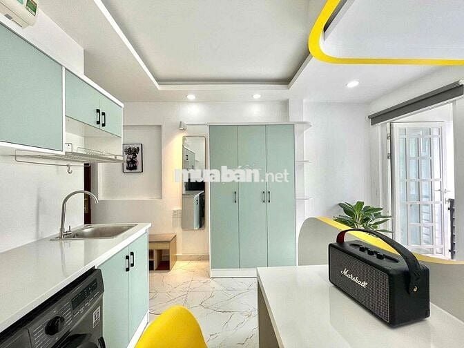 Cho Thuê Căn Hộ Studio Tách Bếp Balcon Máy Giặt Riêng Trần Hưng Đạo Q1