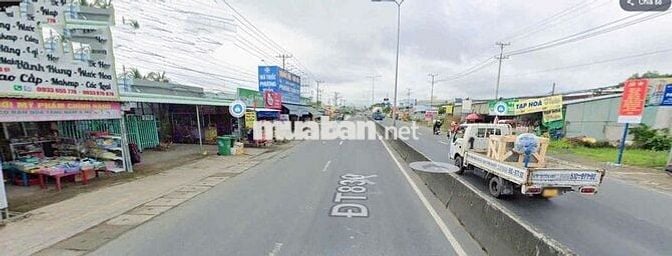 Bán đất mặt tiền DT 830  100m2- 1ty200tr ở Bến Lức Long An. Sổ riêng