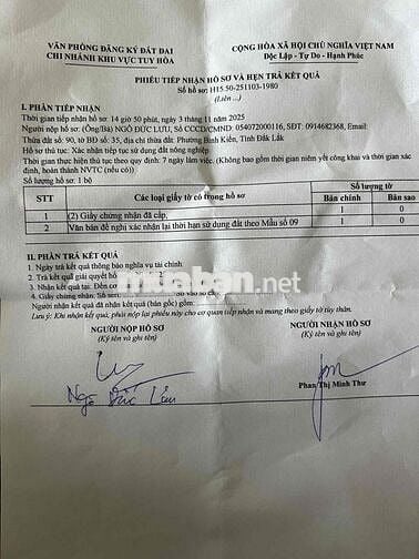 đất xã An Phú thành phố Tuy Hoà